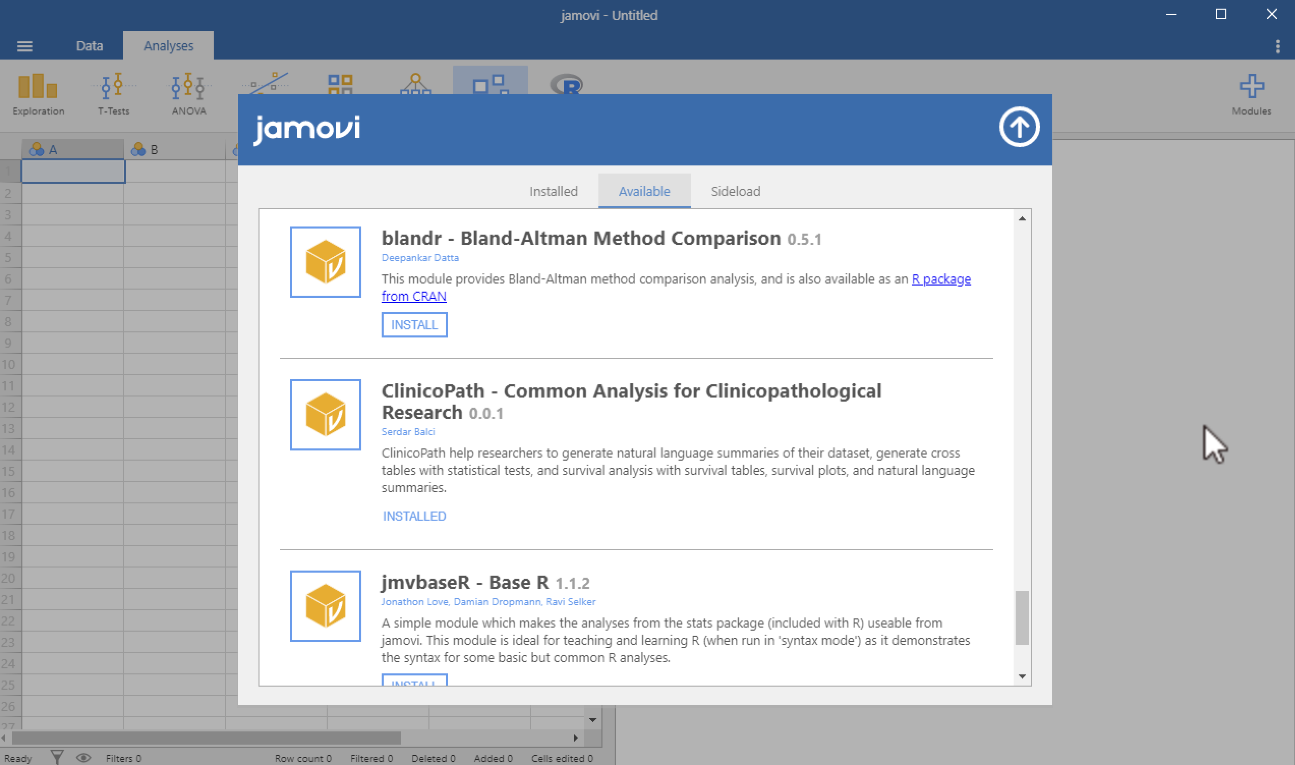 Descriptive statistics — Learning statistics with jamovi